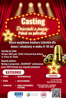 Casting- Dzieciaki z pasja