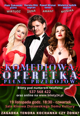 Zagadka Tenora Kochanka czy Żona? KOMEDIOWA OPERETKA PEŁNA PRZEBOJÓW